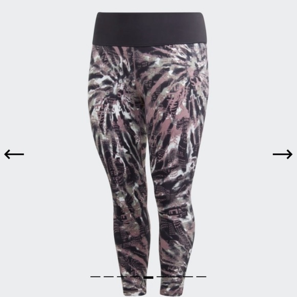 Adidas capri leggings - size 3X - Picture 2 of 2